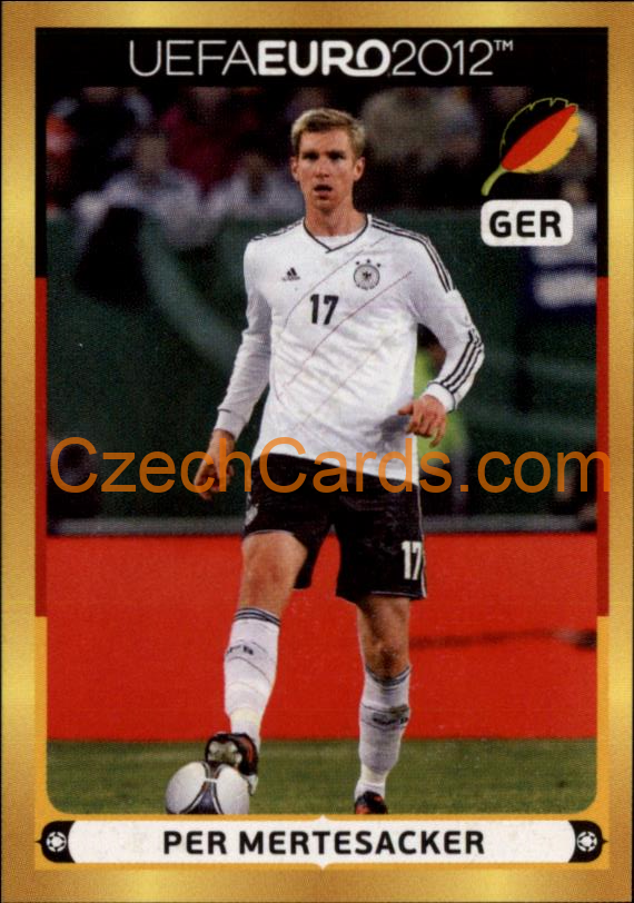 Per Mertesacker 2012 Panini EURO sticker #D4