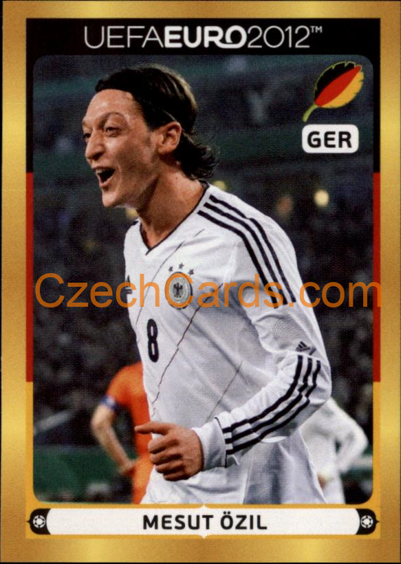 Mesut Ozil 2012 Panini EURO sticker #D5