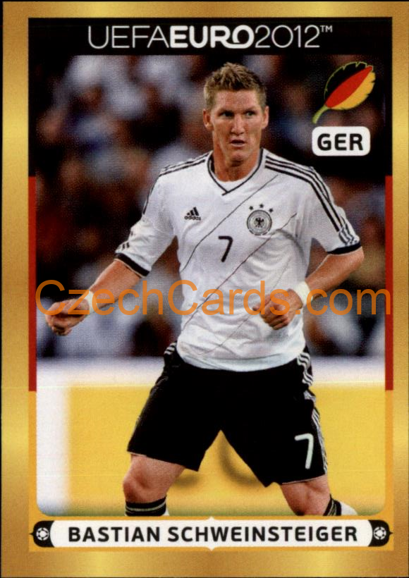 Bastian Schweinsteiger 2012 Panini EURO sticker #D6