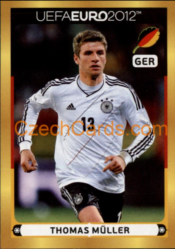 Thomas Muller 2012 Panini EURO sticker #D14