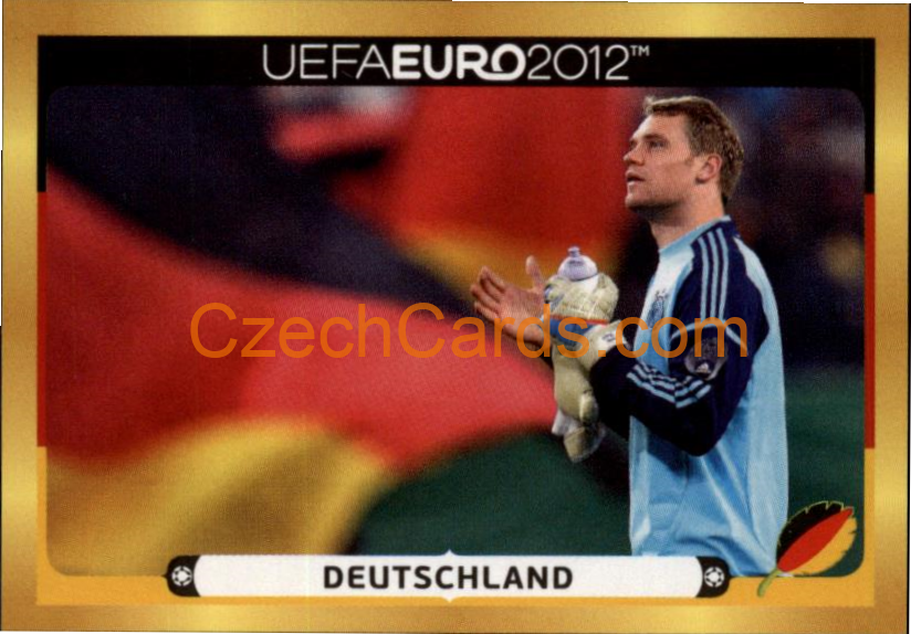 Manuel Neuer 2012 Panini EURO sticker #D19