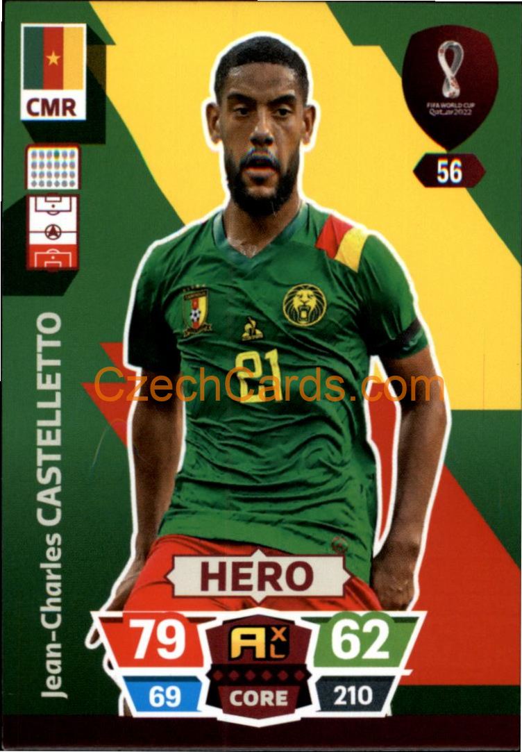 Jean-Charles Castelletto 2022 Panini World Cup Adrenalyn #56
