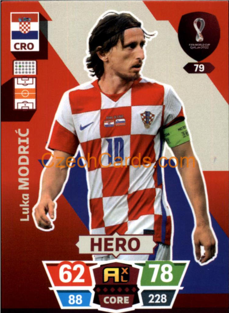 Luka Modrić 2022 Panini World Cup Adrenalyn #79