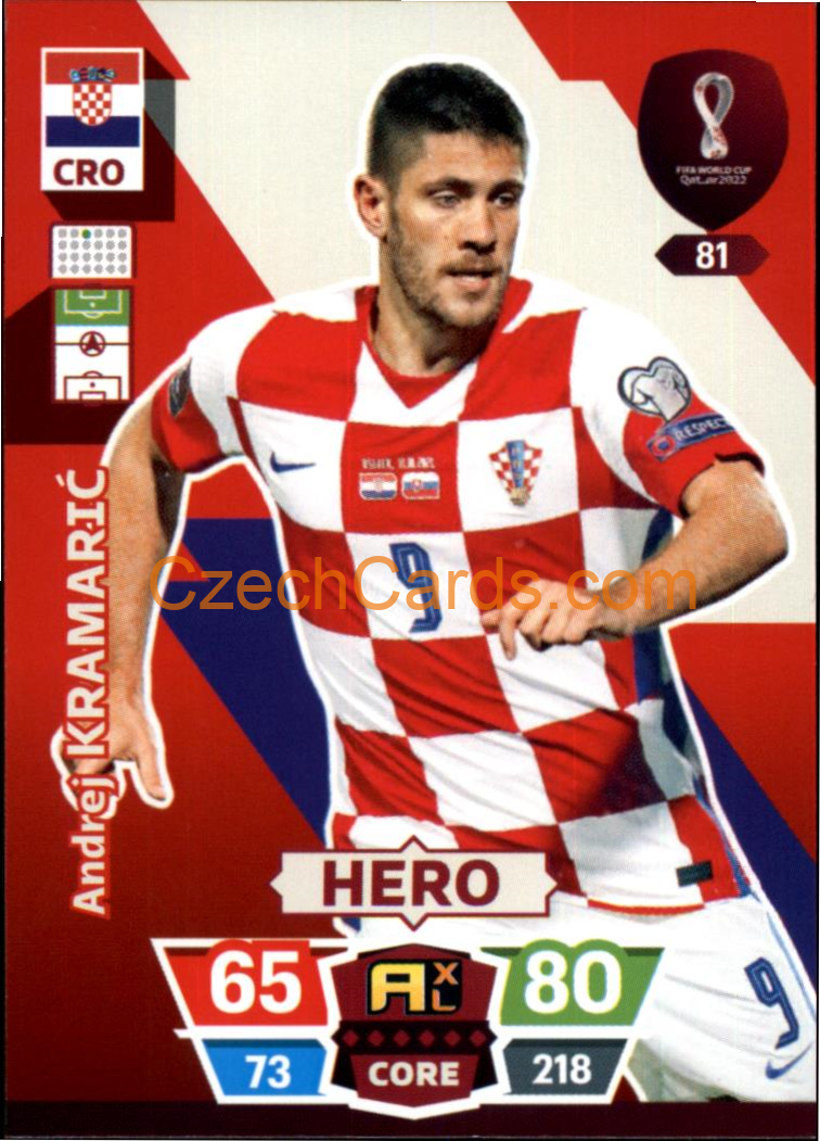Andrej Kramarić 2022 Panini World Cup Adrenalyn #81