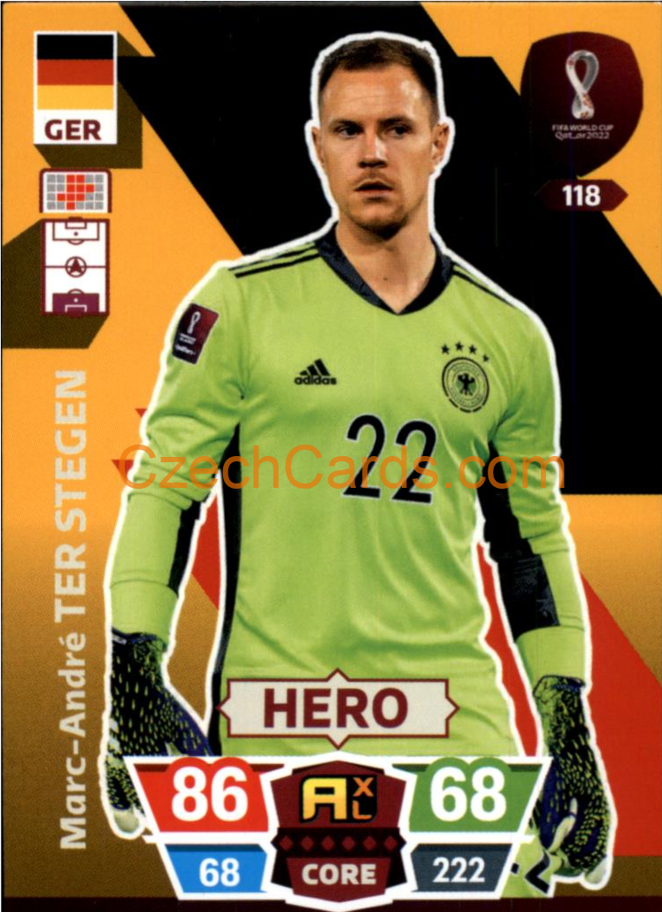 Marc-André ter Stegen 2022 Panini World Cup Adrenalyn #118