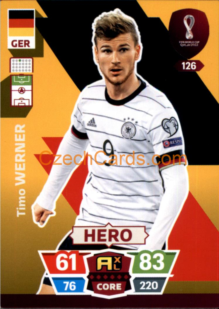 Timo Werner 2022 Panini World Cup Adrenalyn #126