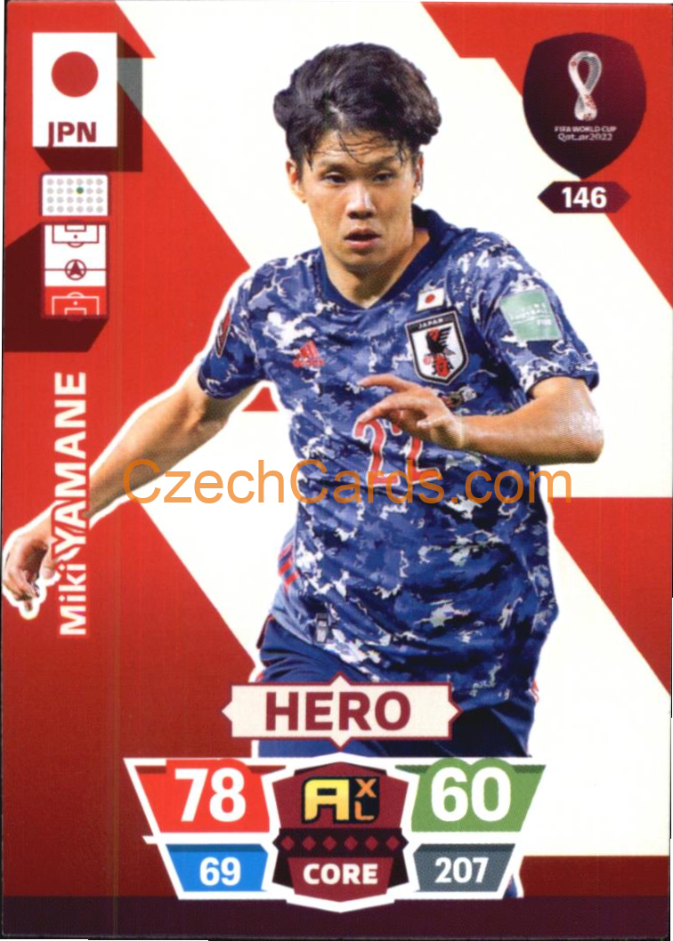Miki Yamane 2022 Panini World Cup Adrenalyn #146