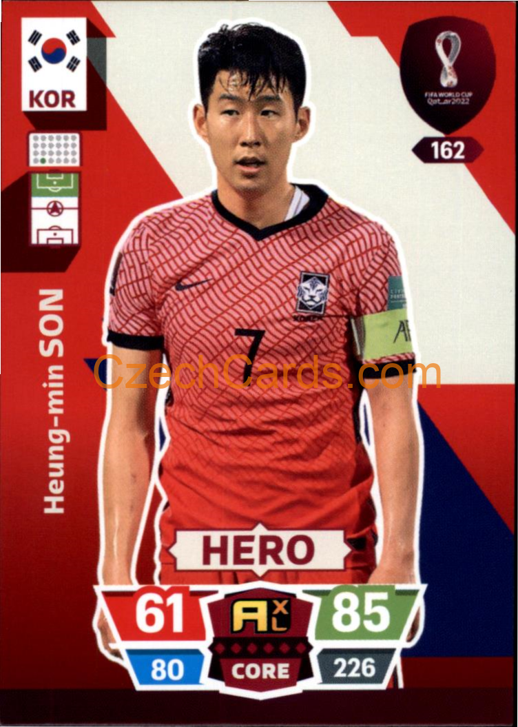Heung-min Son 2022 Panini World Cup Adrenalyn #162