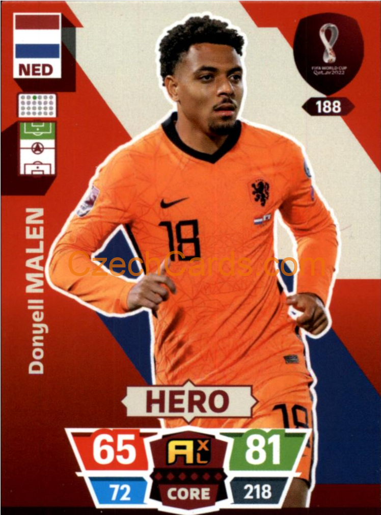 Donyell Malen 2022 Panini World Cup Adrenalyn #188