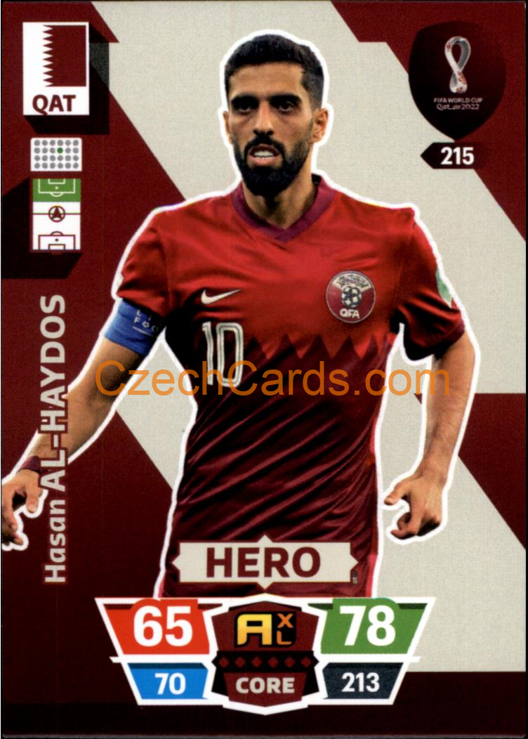 Hasan Al-Haydos 2022 Panini World Cup Adrenalyn #215