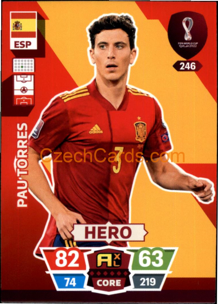 Pau Torres 2022 Panini World Cup Adrenalyn #246