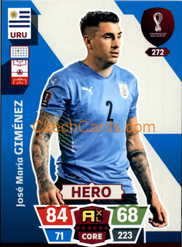 José Maria Giménez 2022 Panini World Cup Adrenalyn #272