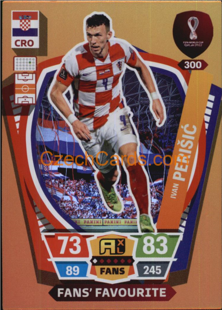 Ivan Perišić 2022 Panini World Cup Adrenalyn Fans #300
