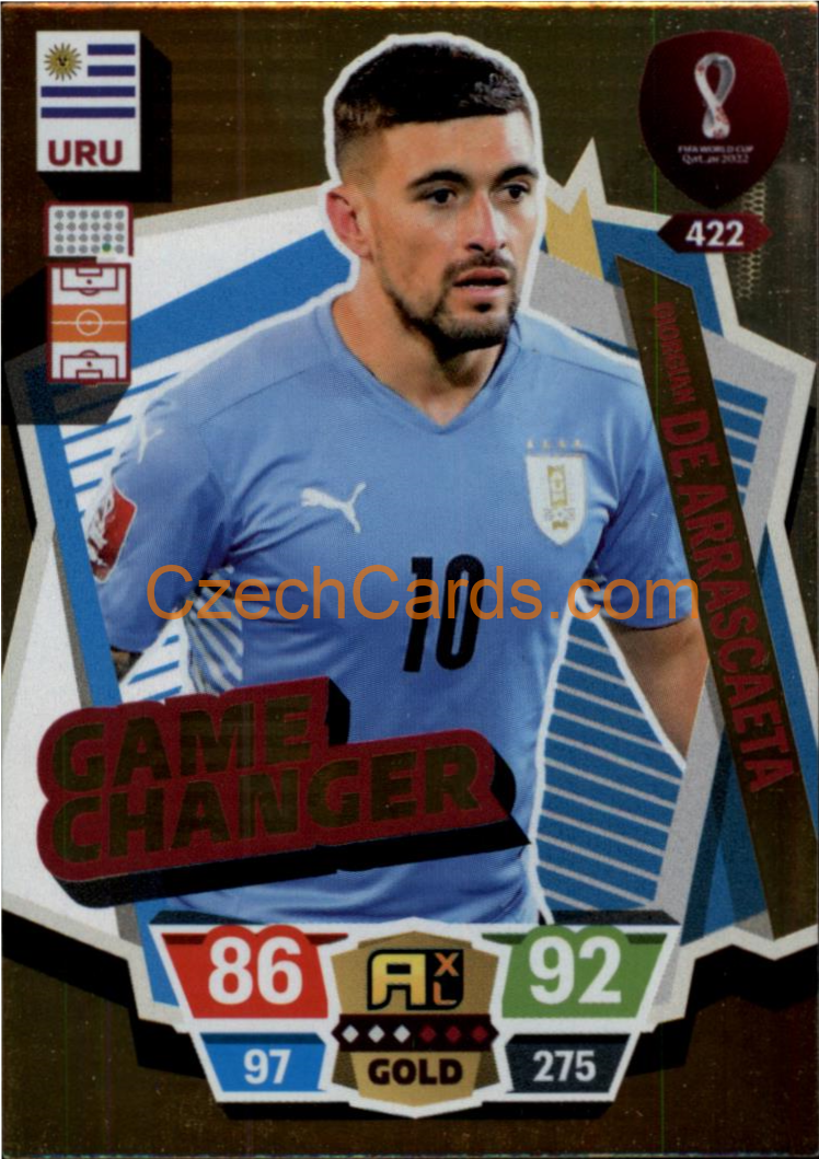 Giorgian de Arrascaeta 2022 Panini World Cup Adrenalyn Power #422