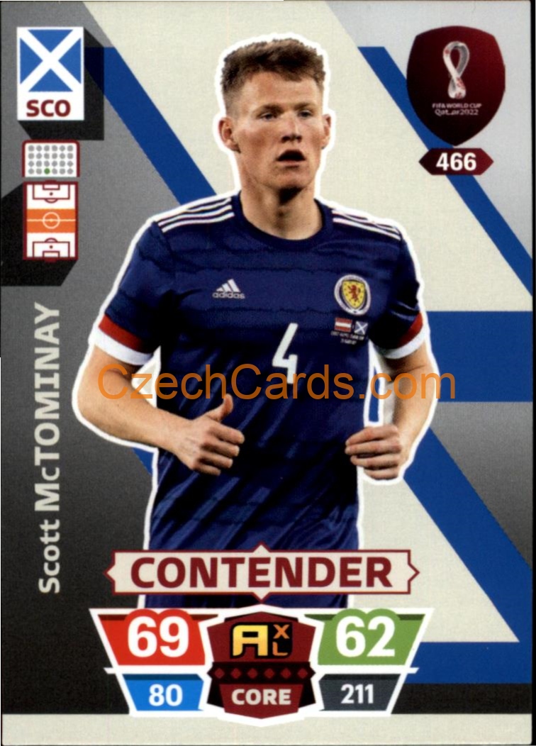 Scott McTominay 2022 Panini World Cup Adrenalyn #466