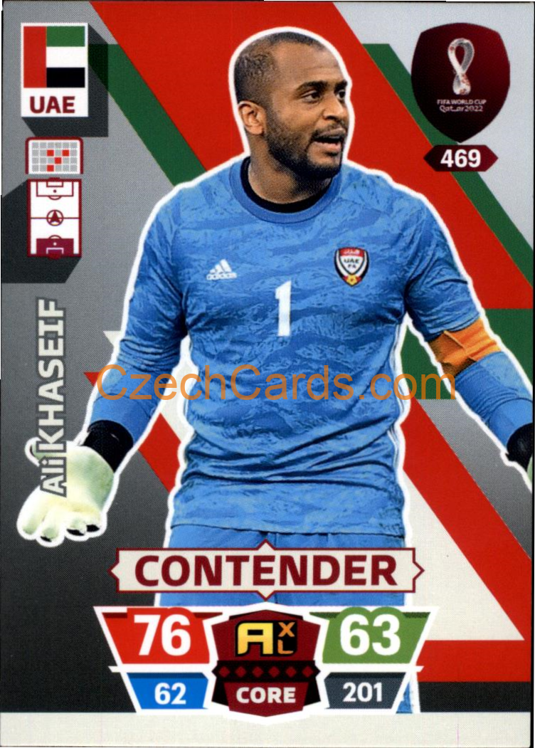 Ali Khaseif 2022 Panini World Cup Adrenalyn #469