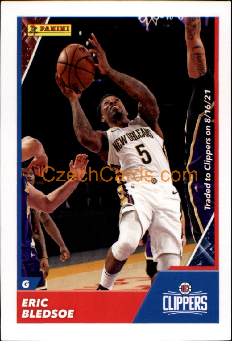 Eric Bledsoe 2021/22 Panini NBA sticker and card C8