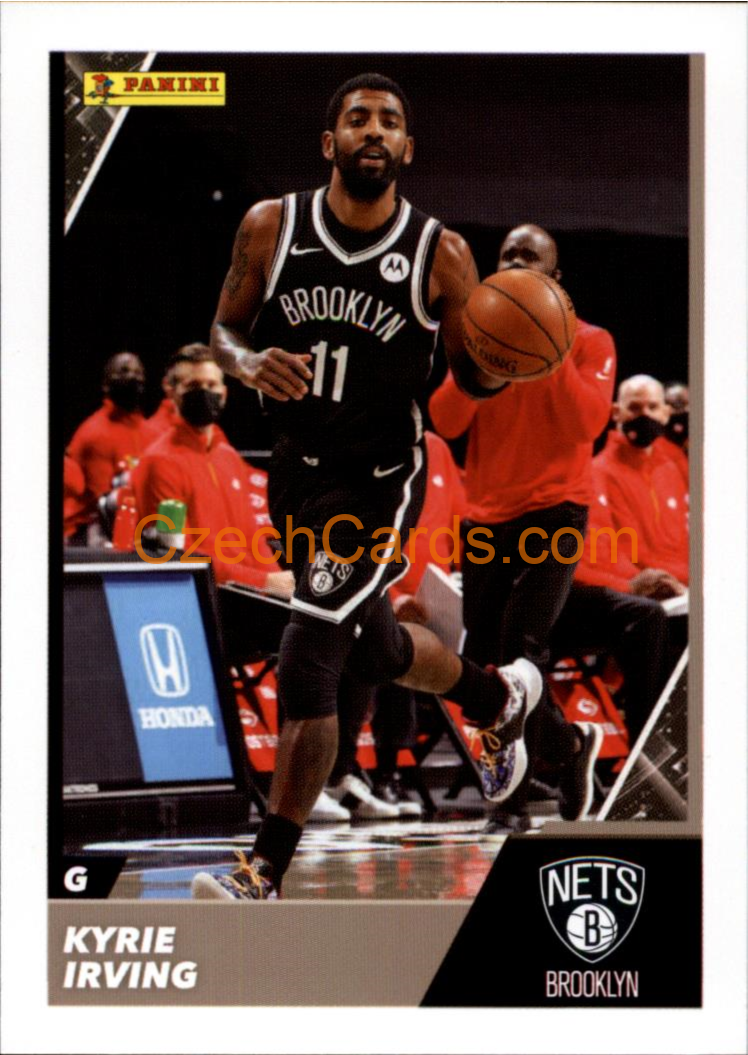 Kyrie Irving 2021/22 Panini NBA sticker and card C42