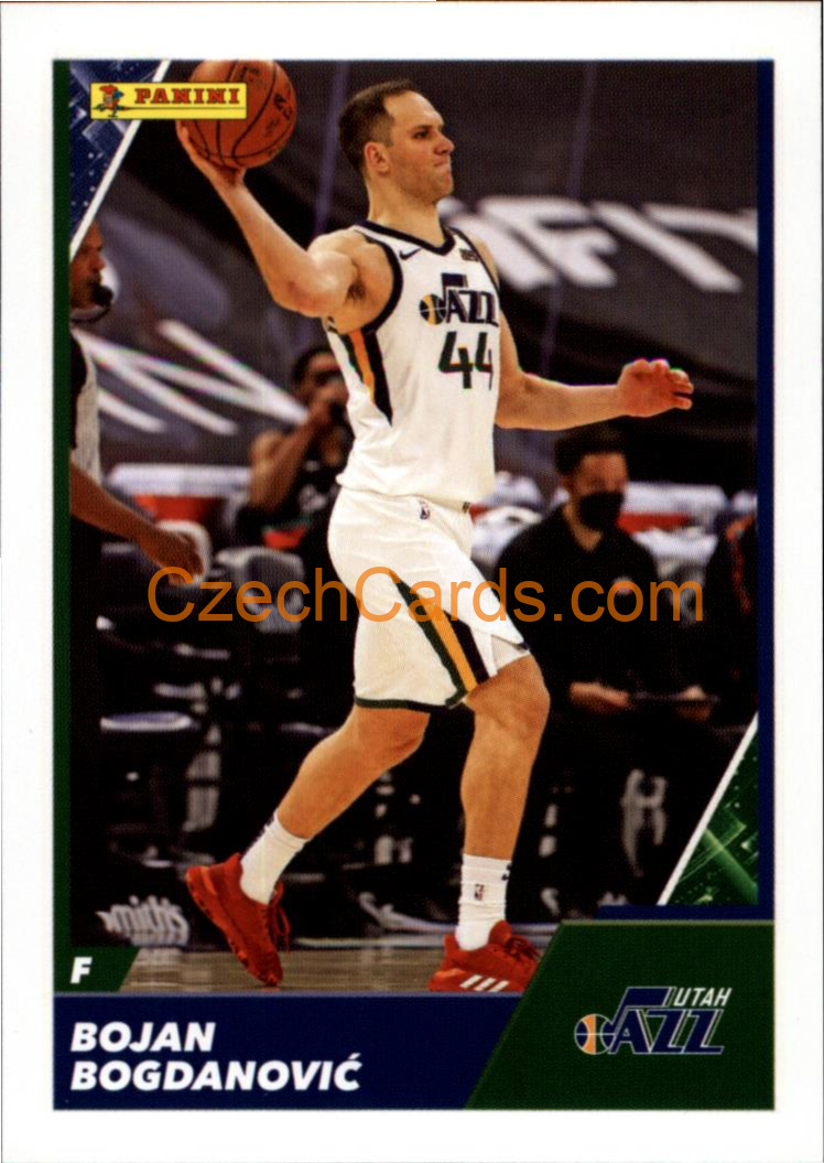 Bojan Bogdanović 2021/22 Panini NBA sticker and card C43