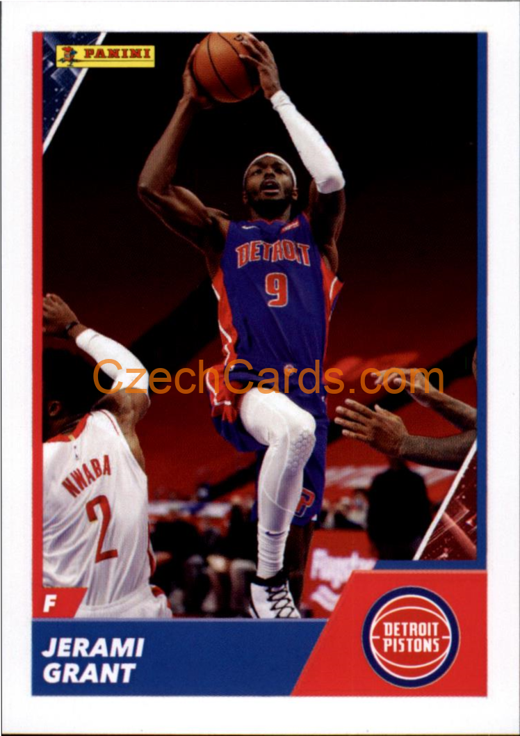 Jerami Grant 2021/22 Panini NBA sticker and card C50