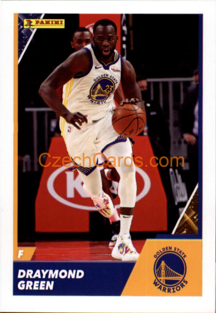 Draymond Green 2021/22 Panini NBA sticker and card C60