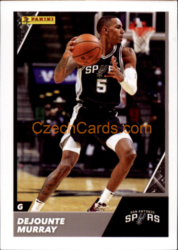 Dejounte Murray 2021/22 Panini NBA sticker and card C69