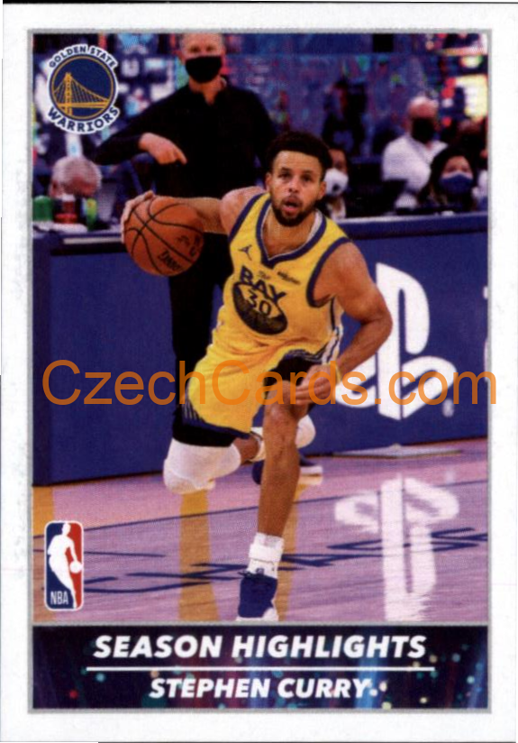 Stephen Curry 2021/22 Panini NBA sticker and card #2