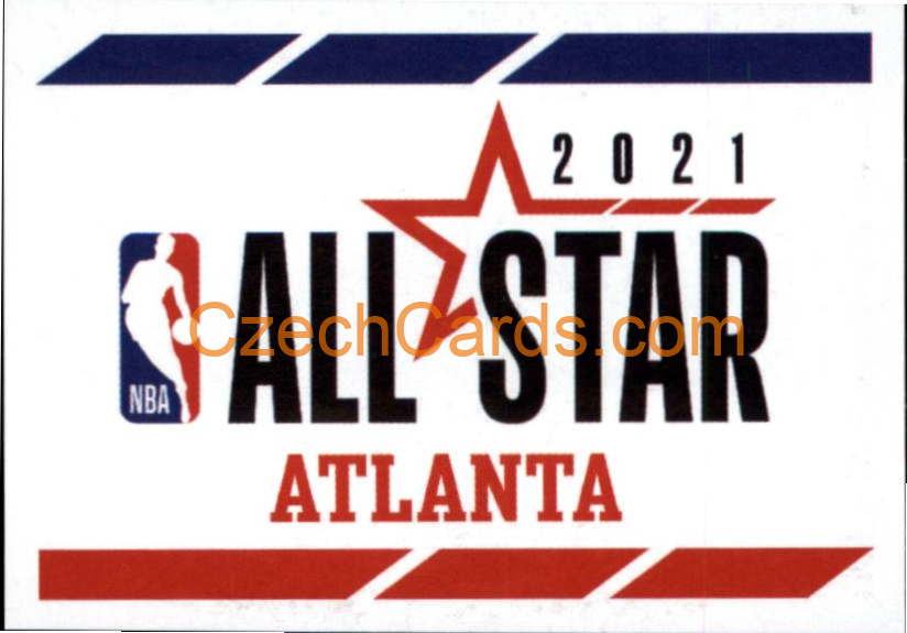 Logo Atlanta 2021 2021/22 Panini NBA sticker and card #22