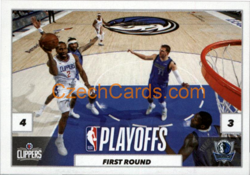 LA Clippers - Dallas Mavericks 2021/22 Panini NBA sticker and card #50