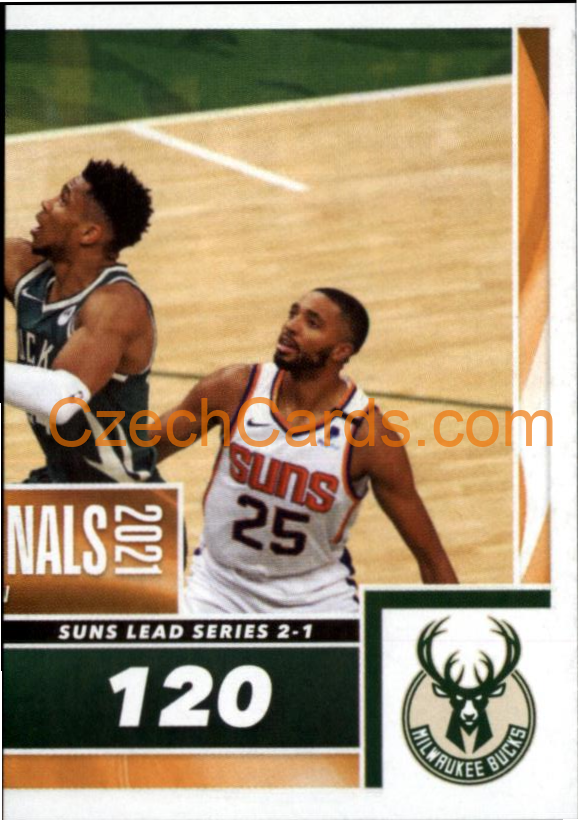 Milwukee Bucks-Phoenix Suns GAME 3 2021/22 Panini NBA sticker and card #68