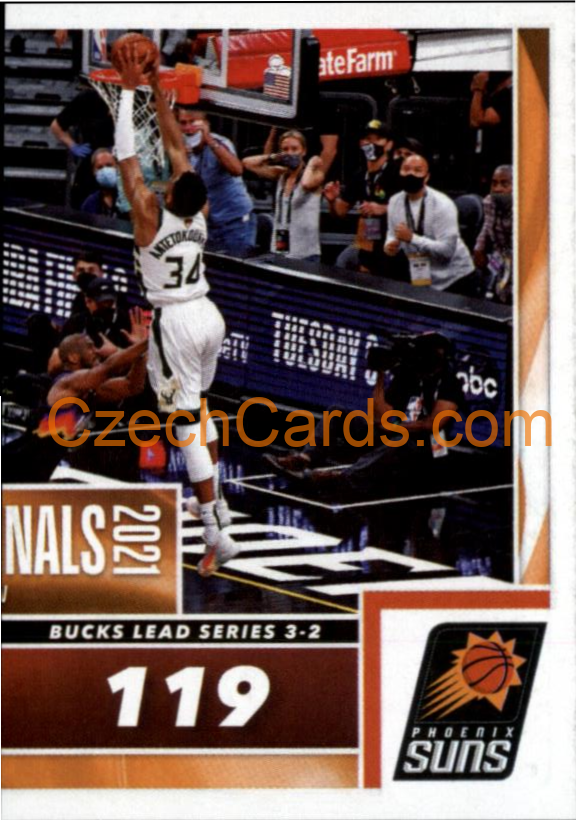Milwukee Bucks-Phoenix Suns GAME 5 2021/22 Panini NBA sticker and card #72