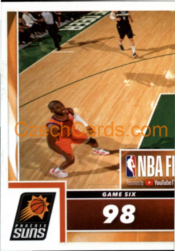 Milwukee Bucks-Phoenix Suns GAME 6 2021/22 Panini NBA sticker and card #73