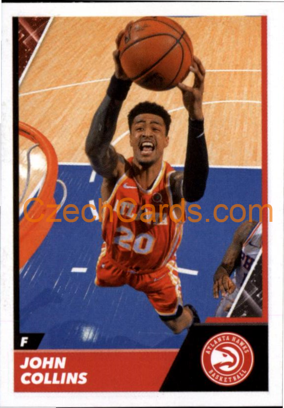John Collins 2021/22 Panini NBA sticker and card #111