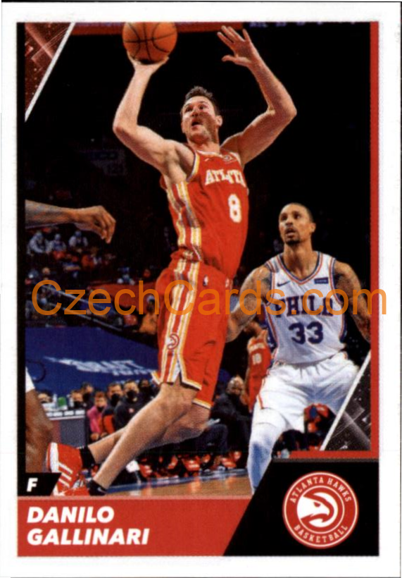Danilo Gallinari 2021/22 Panini NBA sticker and card #116