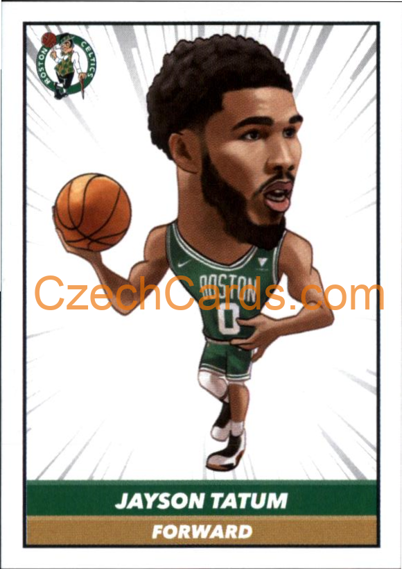 Jayson Tatum 2021/22 Panini NBA sticker and card #120