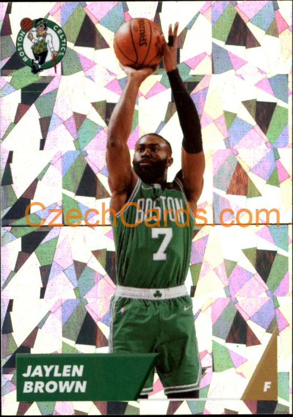 Jaylen Brown 2021/22 Panini NBA sticker and card #121