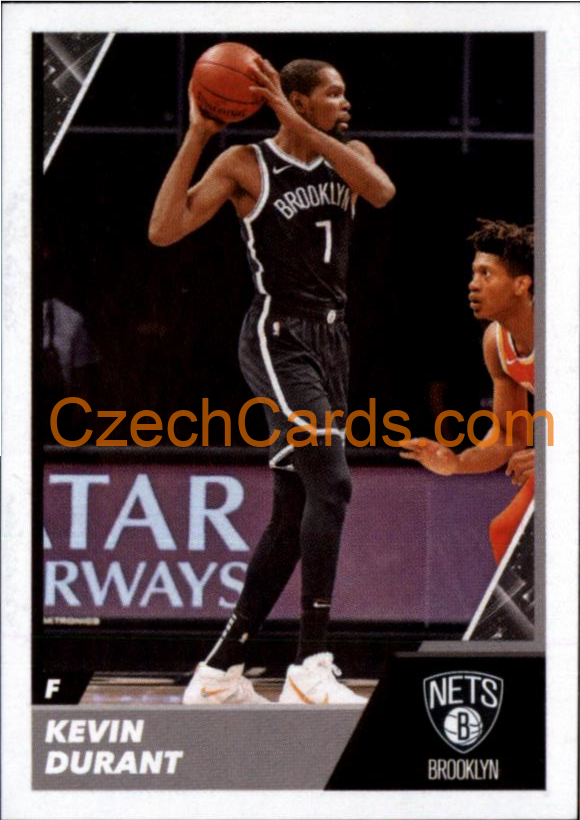 Kevin Durant 2021/22 Panini NBA sticker and card  #135