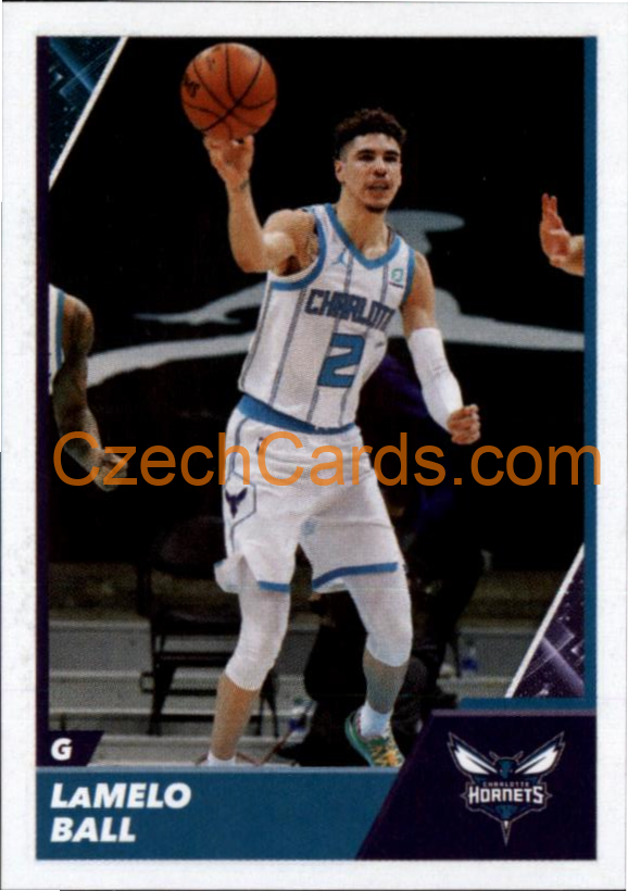 LaMelo Ball 2021/22 Panini NBA sticker and card  #149