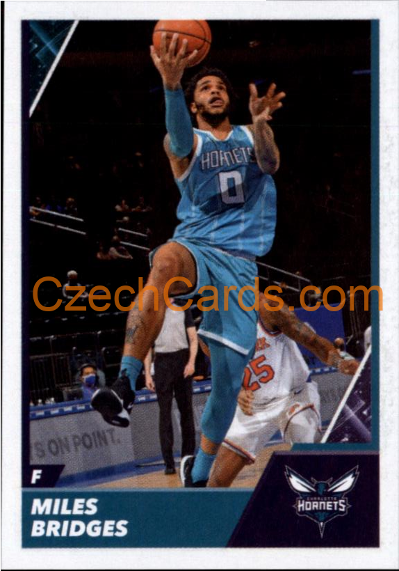 Miles Bridges 2021/22 Panini NBA sticker and card  #150