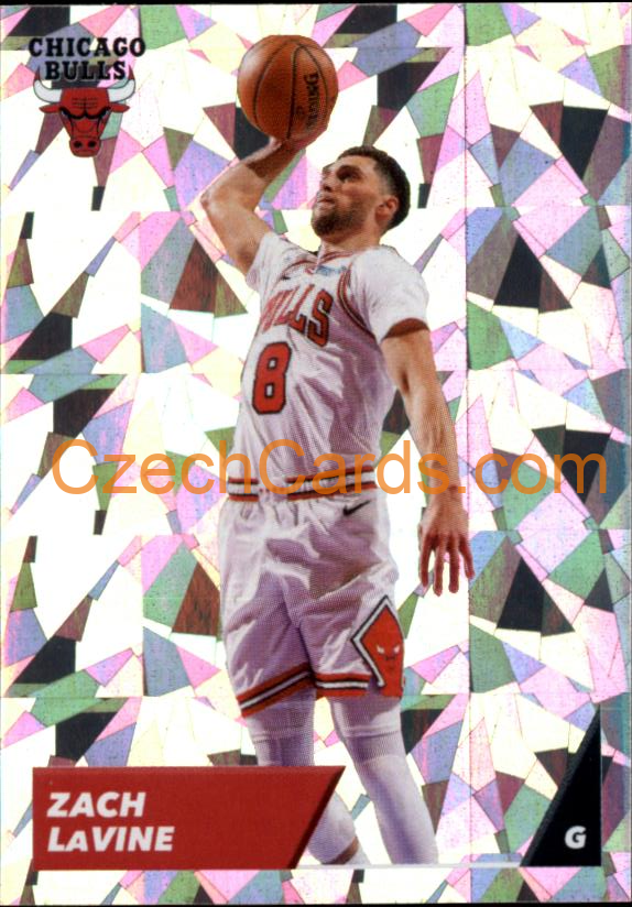 Zach LaVine 2021/22 Panini NBA sticker and card  #158