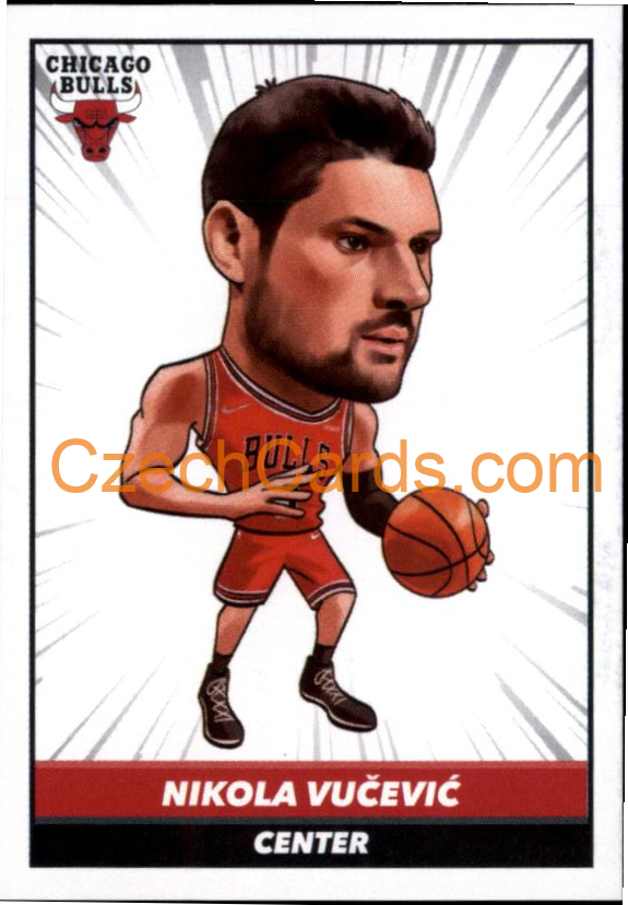 Nikola Vučević 2021/22 Panini NBA sticker and card  #159