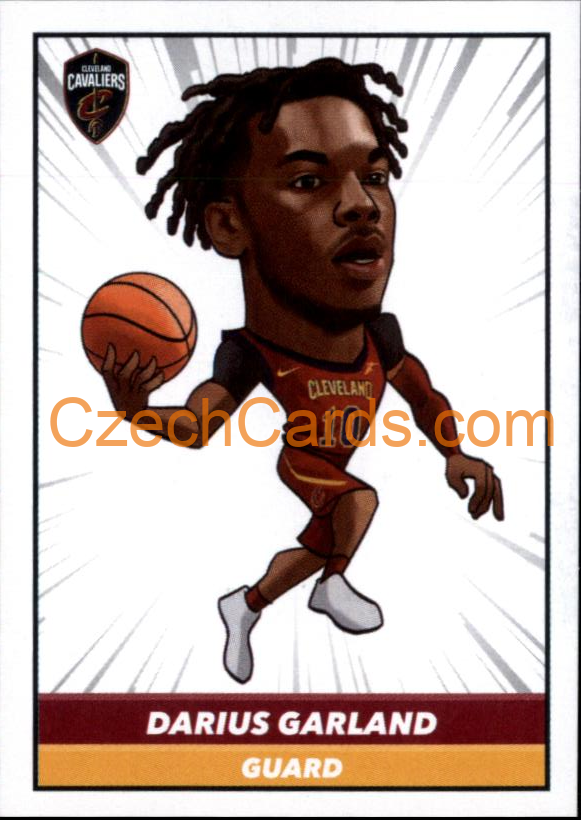 Darius Garland 2021/22 Panini NBA sticker and card  #172