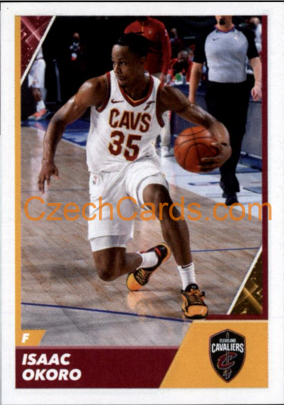 Isaac Okoro 2021/22 Panini NBA sticker and card  #178