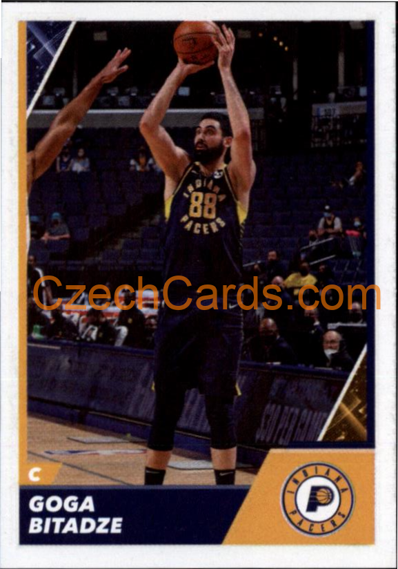 Goga Bitadze 2021/22 Panini NBA sticker and card #207