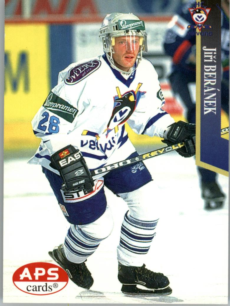 Jiří Beránek APS 97/98 hokejová karta #207