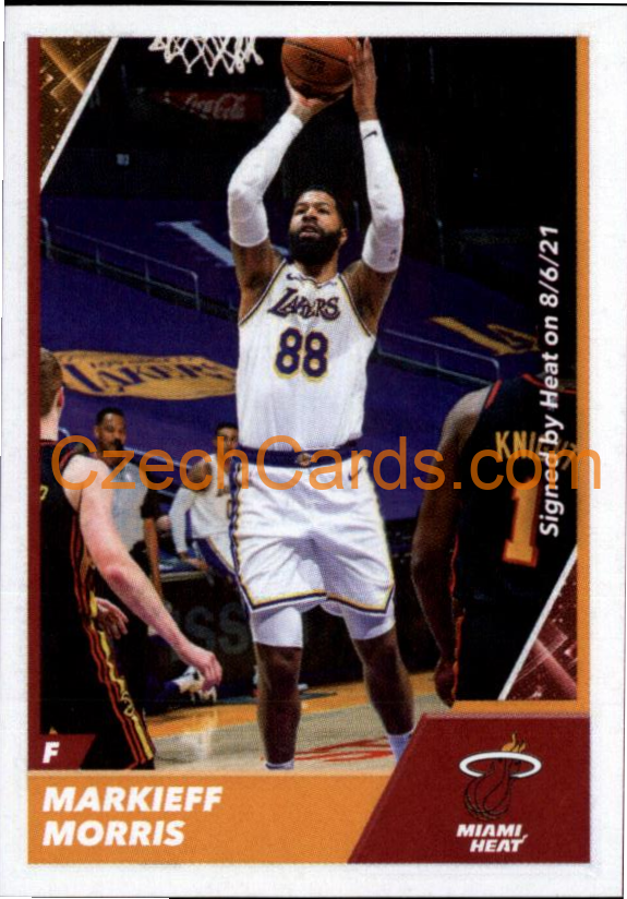 Markieff Morris 2021/22 Panini NBA sticker and card #219