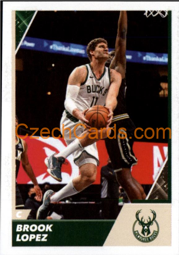 Brook Lopez 2021/22 Panini NBA sticker and card #229