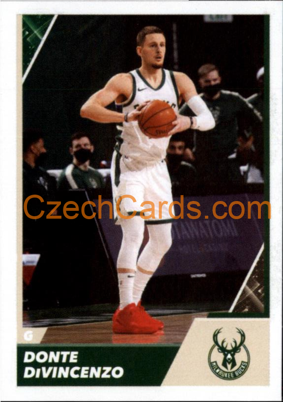 Donte DiVincenzo 2021/22 Panini NBA sticker and card #230