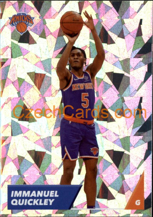 Immanuel Quickley 2021/22 Panini NBA sticker and card #238