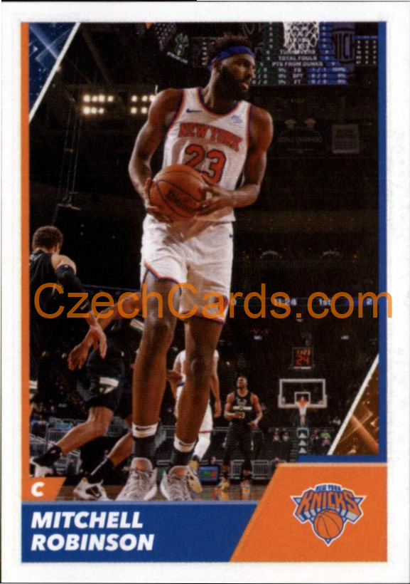 Mitchell Robinson 2021/22 Panini NBA sticker and card #245